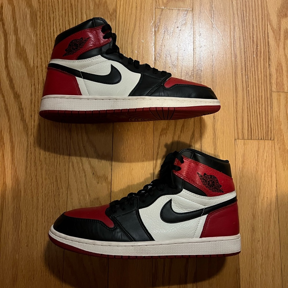 Jordan 1 high bred toe